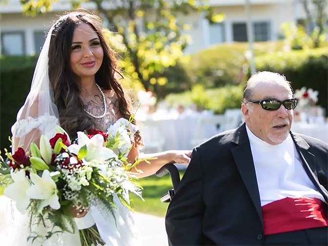 Bride and Father